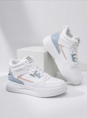 Deals4you Sneakers For Women(White, Pink, Black , 3)