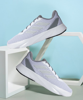 ADIDAS BASIC RUN-WAVE Running Shoes For Men(White , 10)