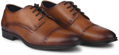 Feet First Leather Oxford Formal shoes Oxford For Men(Tan)