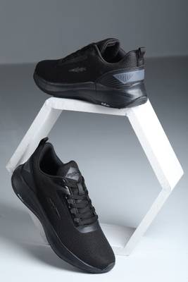 Columbus black running shoes online