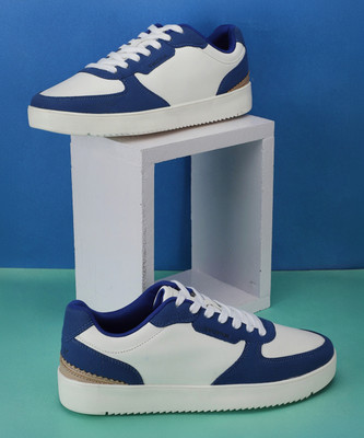 HRX by Hrithik Roshan Rerooted Classics Sneakers For Men(White , 10)