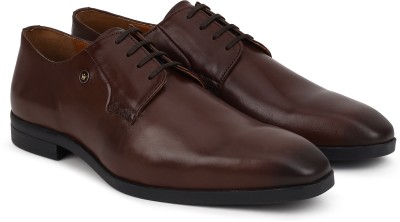 LOUIS PHILIPPE Derby For Men(Brown)