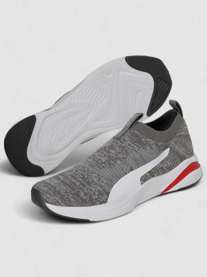 PUMA Softride Rift Knit Walking Shoes For Men(Grey , 8)