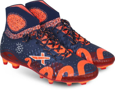 VECTOR X Venom Unleashed 3D Embossed Upper With Rib Ankle Primeknit Sock Football Shoes For Men(Multicolor , 5)