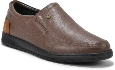 WOODLAND Slip On For Men(Brown , 9)