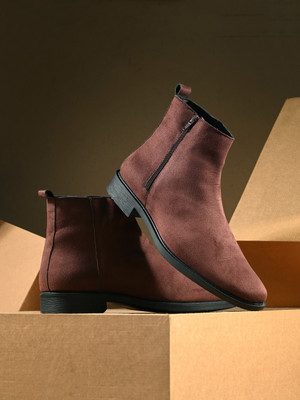 Roadster Boots For Men(Brown , 10)