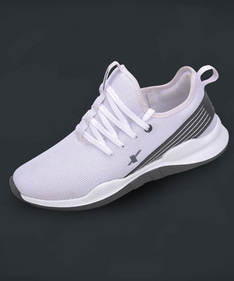 Sparx SM 614 Running Shoes For Men(White, White , 7)