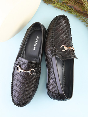 KILLER SS25 3090 Brown Loafers Loafers For Men(Brown , 7)