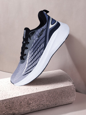 LANCER BOSS-10DGR-BLK Running Shoes For Men(Grey , 8)