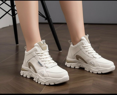 Deals4you Sneakers For Women(Beige , 6)