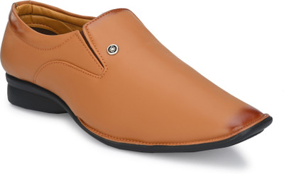 John Karsun Slip On For Men(Tan , 7)