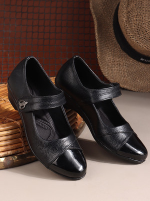 Denill Bellies For Women(Black , 6)