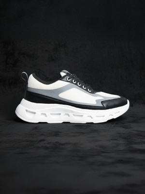 Volton Lifestyle Ashes Illusion Grey Sports Shoes | Lightweight Chunky Sole with Cushioned Insole Sneakers For Men(Grey , 10)
