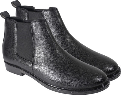 Big Liner Boots For Men(Black , 8)