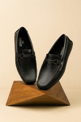 alpaargo Driving Shoes For Men(Black , 9)
