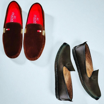 Plama Stylish Casual Shoes for Men – Perfect for Daily Wear Casuals For Men(Red, Brown , 9)