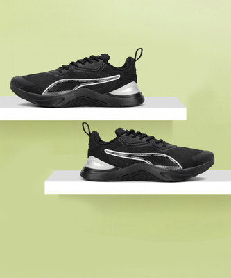 PUMA Infusion Wn's Sneakers For Women(Black , 6)