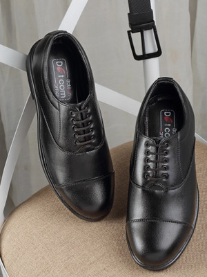 action Dotcom OFFICE 21 Trendy Comfortable Stylish Formal Lace Up Derby For Men(Black , 9)