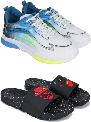 DRACKFOOT Men's Lightweight Running Shoes – Comfortable, Stylish Casual Shoes for Walking Casuals For Men(Multicolor , 9)