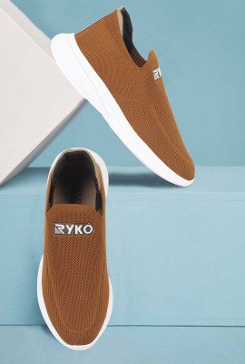 Ryko Brown Branded Casual Outdoor Shoes Outdoors For Men(Brown , 8)