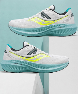 SAUCONY TRIUMPH 20 Running Shoes For Men(Blue , 9)