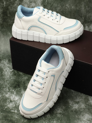 Alishtezia Comfort Trendy Lightweight Sneakers Shoes for Women Sneakers For Women(Blue , 7)