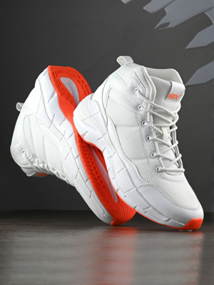 HRX by Hrithik Roshan 064 05 Basketball Shoes For Men(White , 9)