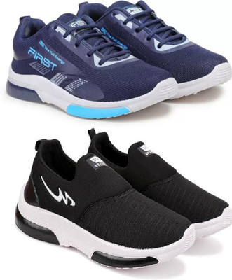 ANGO TY-FIRST BLUE_AIR BLACK Outdoors For Men(Blue , 7)