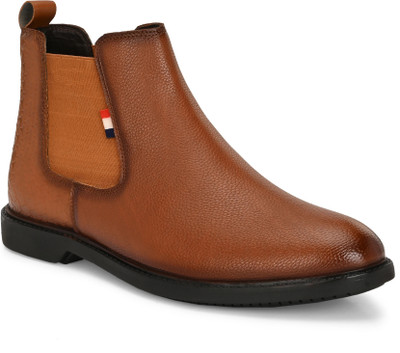 Knoos Chelsea Boots For Mens Boots For Men(Tan , 9)