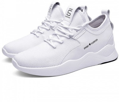 Begone Running Shoes For Men(White , 7)