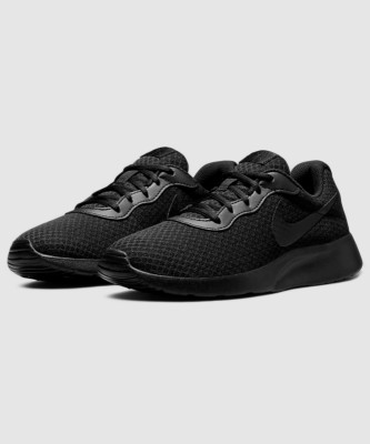 NIKE Tanjun Running Shoes For Women(Black , 4)