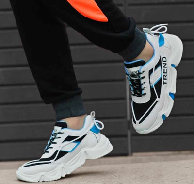 EZDEZARIO Running Shoes For Men(Blue , 6)