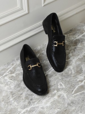 TRUFFLE COLLECTION Loafers For Men(Black)