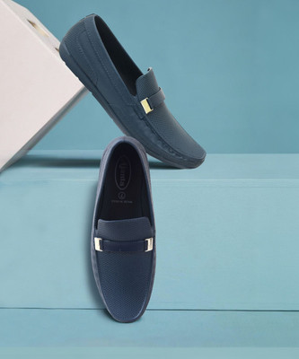 AJANTA Casual PVC Waterproof Loafers For Men(Blue , 8)