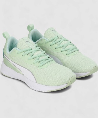 PUMA Flyer Flex Wn s Running Shoes For Women(Green , 4)