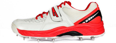 SEGA Cricket Shoes For Men(Red , 7)