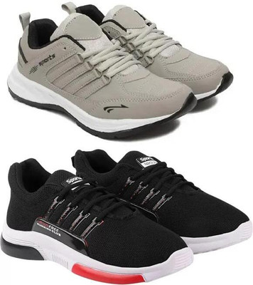 ANGO TY-854_RUNFREE BLACK Outdoors For Men(Grey , 9)