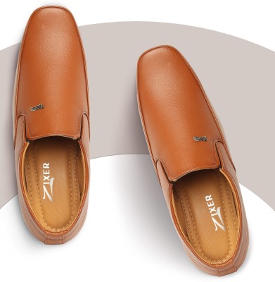 Zixer Slip On For Men(Tan , 7)