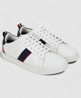 Bata 8211 Opie Sneaker - White Lace-Up Derby Shoes for Men Sneakers For Men(White , 8)