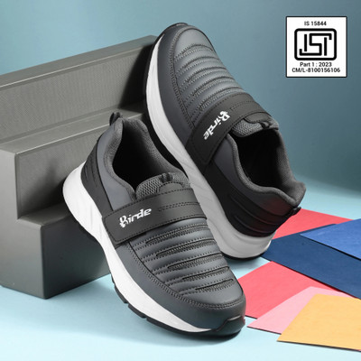 Birde Men Premium Lightweight Comfortable Regular Walking Shoes For Men(Grey , 8)