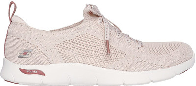 Skechers ARCH FIT REFINE - FREESIA Slip On Sneakers For Women(Pink , 6)