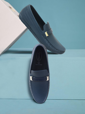 AJANTA Casual PVC Waterproof Loafers For Men(Blue , 9)