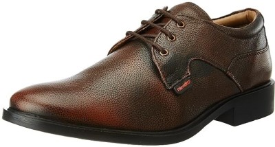 frento RED CHElF Genuine Leather Lace Up For Men(Brown)
