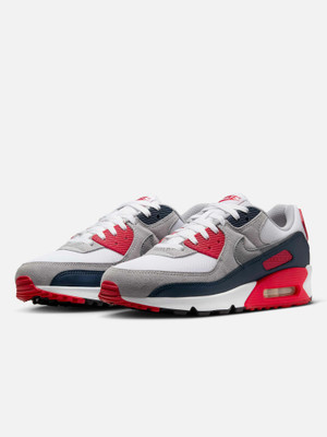 NIKE Air Max 90 Sneakers For Men(White , 11)