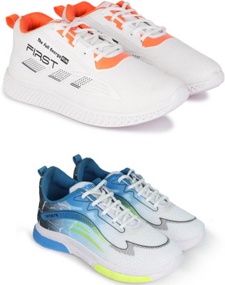 New Oranie Stylish Casual Shoes for Men Casuals For Men(Multicolor, White , 6)