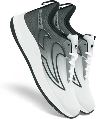 BRUTON EVA Lite Sport Shoes Running Shoes For Men(White , 8)