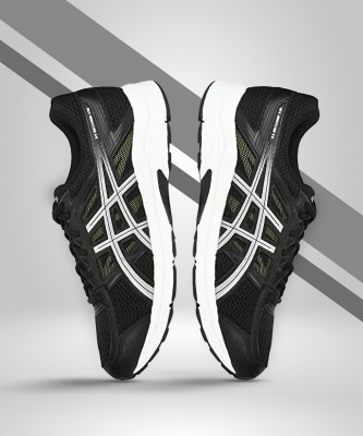 Asics GEL CONTEND 4B Running Shoes For Men(Black , 7)