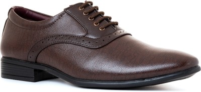 Khadim's Brown Oxford Formal Shoe for Men-6 Oxford For Men(Brown)