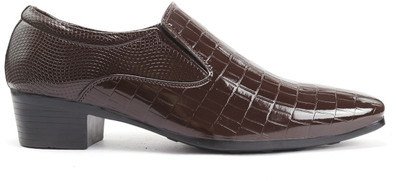 BXXY Slip On For Men(Brown , 9)
