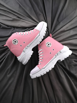 Kook N Keech Sneakers For Women(Pink , 5)